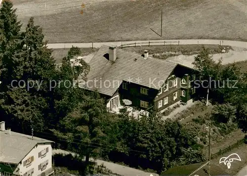 AK / Ansichtskarte Buchenberg_Allgaeu Landhaus Eschacher Hof Fliegeraufnahme Buchenberg Allgaeu