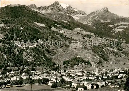 AK / Ansichtskarte Poschiavo_GR Panorama 