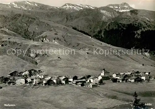 AK / Ansichtskarte Nufenen_Hinterrhein Fliegeraufnahme Nufenen Hinterrhein