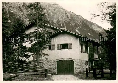 AK / Ansichtskarte Lenzerheide_GR Bauernhof Lenzerheide GR