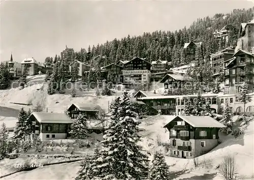 AK / Ansichtskarte Arosa_GR Winteridyll Arosa_GR