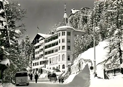 AK / Ansichtskarte Arosa_GR Hotel des Alpes Arosa_GR