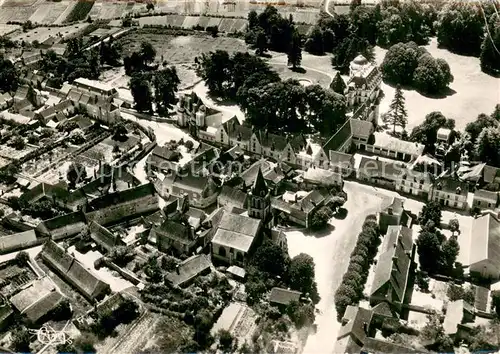 AK / Ansichtskarte Benais Le Chateau et la Ville Vue aerienne Benais