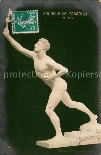 AK / Ansichtskarte Skulpturen M.kruse Gebr Michel Berlin 1906 