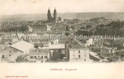 AK / Ansichtskarte Luneville_54 Vue generale 