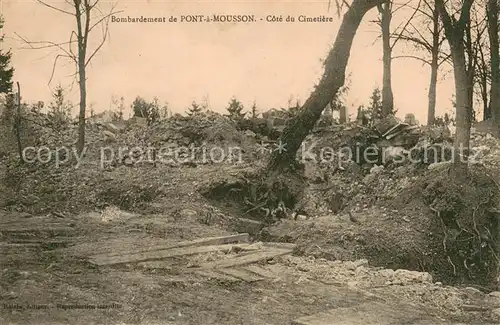 AK / Ansichtskarte Pont a Mousson_54 Cote du Cimetiere 