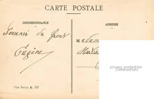 AK / Ansichtskarte Gellenoncourt_54 Eglise  Guerre 1914 15 