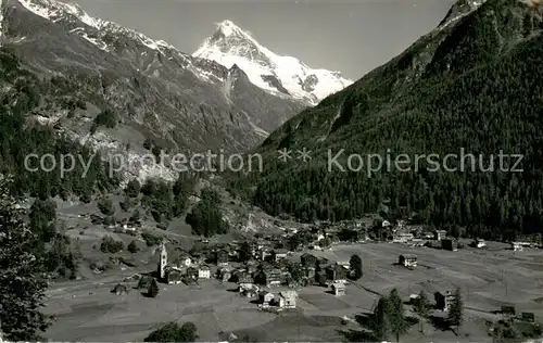AK / Ansichtskarte Les_Hauderes Dent Blanche Panorama Les_Hauderes