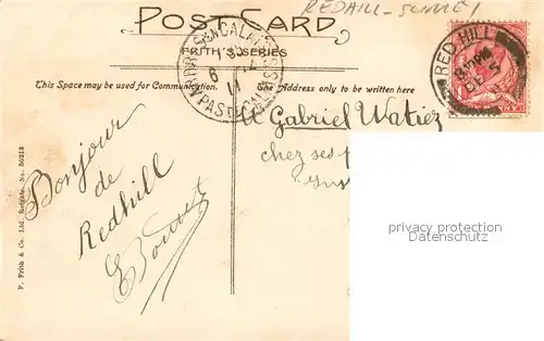 AK / Ansichtskarte Redhill__Surrey_UK London Road 