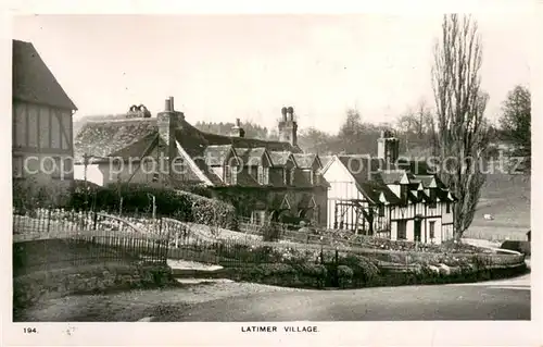 AK / Ansichtskarte Latimer_Leicester Village Latimer_Leicester