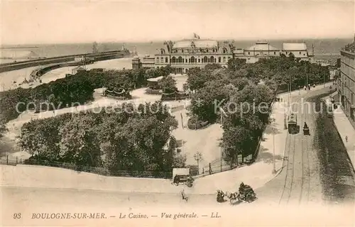 AK / Ansichtskarte Boulogne_62 sur Mer Le Casino Vue generale 