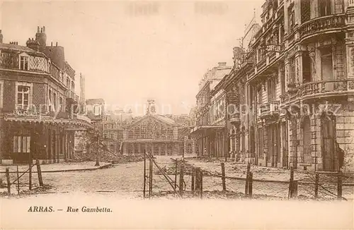 AK / Ansichtskarte Arras_Pas de Calais_62 Rue Gambetta 