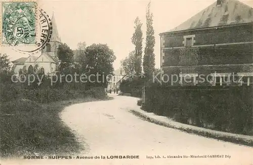 AK / Ansichtskarte Suippes_51 Avenue de la Lombardie 