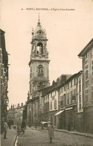 AK / Ansichtskarte Pont a Mousson_54 Eglise Saint Laurent 