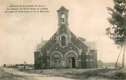 AK / Ansichtskarte Ablain Saint Nazaire La Chapelle de Notre Dame de Lorette Ablain Saint Nazaire