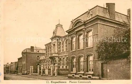 AK / Ansichtskarte Erquelinnes_Hainaut Maison Communale Erquelinnes Hainaut