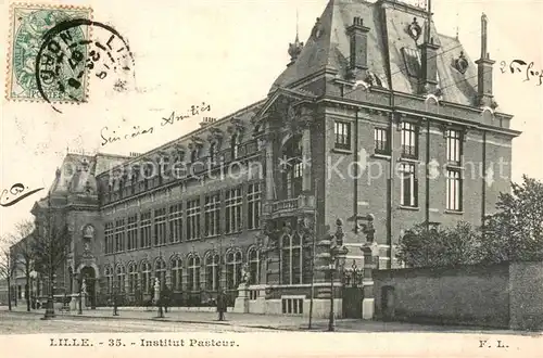 AK / Ansichtskarte Lille_59 Institut Pasteur 