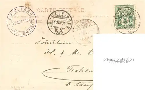 AK / Ansichtskarte Arlesheim_BL Einsiedler 