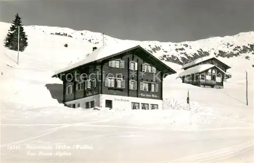 AK / Ansichtskarte Bettmeralp_VS Tea Room Alpina Bettmeralp VS