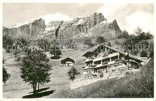 AK / Ansichtskarte Braunwald_GL Hotel Toediblick Braunwald GL