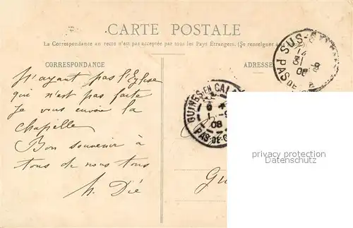 AK / Ansichtskarte Warluzel_62 La Chapelle 