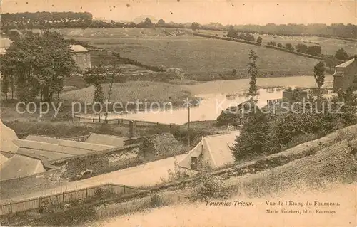 AK / Ansichtskarte Trieux Fourmies_59 Vue de lEtang du Fourneau 