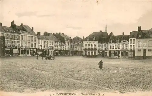 AK / Ansichtskarte Hazebrouck Grand Place Hazebrouck