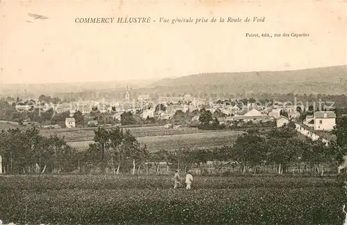 AK / Ansichtskarte Commercy_55_Meuse Vue generale prise de la Route de Void 