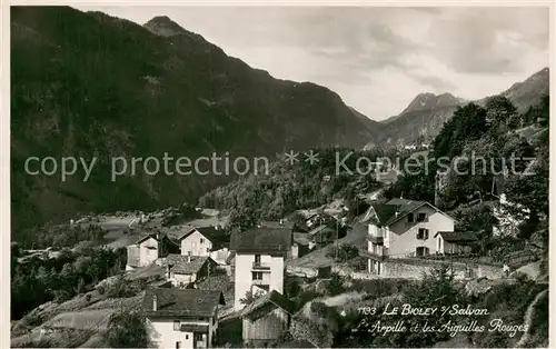 AK / Ansichtskarte Bioley sur Salvan Arpille et les Aiguilles Rouges 