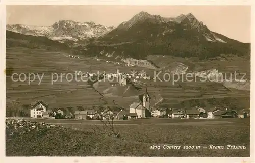 AK / Ansichtskarte Conters_Praettigau_GR Reams Praesam 