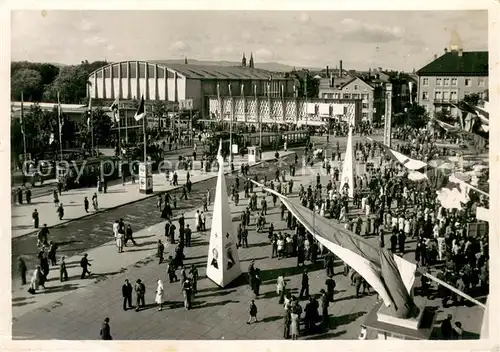 AK / Ansichtskarte Basel_BS Schweizer Mustermesse Basel Basel_BS