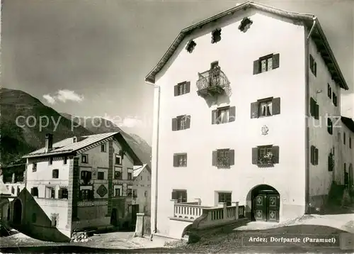 AK / Ansichtskarte Ardez_GR Dorfpartie Paramuel 