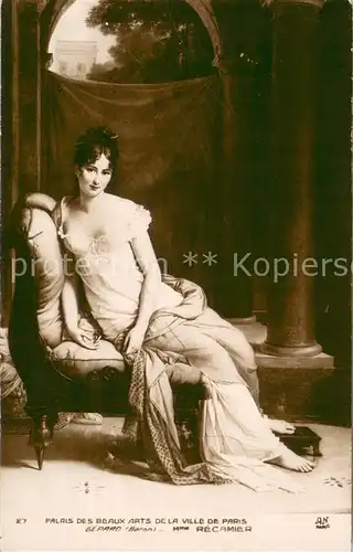 AK / Ansichtskarte Verlag A.N.Paris 27 Recamier 