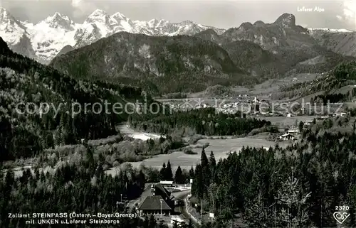 AK / Ansichtskarte Unken Zollamt Steinpass Unken