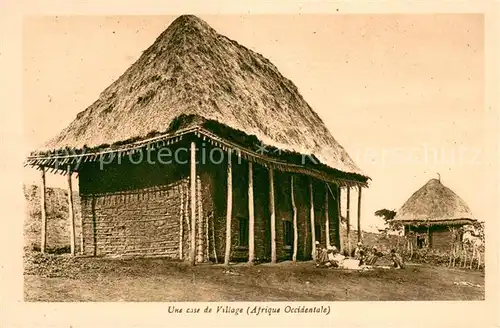 AK / Ansichtskarte Landwirtschaft une ease de Village 