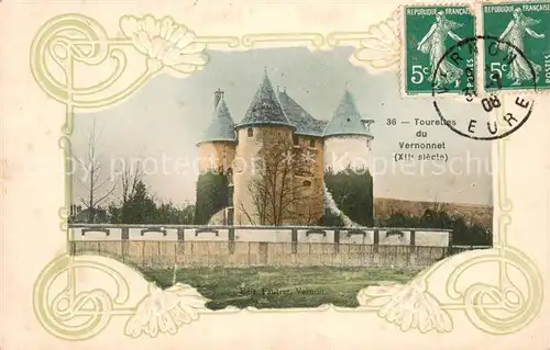 AK / Ansichtskarte Vernon_27 Tourelles du Vernonnet XIIe siecle 
