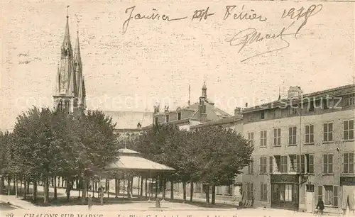 AK / Ansichtskarte Chalons sur Marne Eglise 