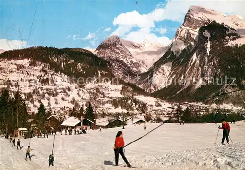 AK / Ansichtskarte Samoens Station Sports d hiver Pistes le Criou Alpes Samoens
