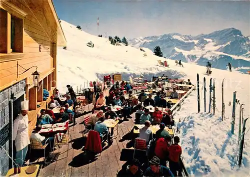 AK / Ansichtskarte Villars sur Ollon Refuge du Roc d Orsay au fond le Grand Muveran Alpes Villars sur Ollon