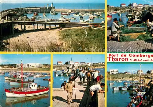 AK / Ansichtskarte Saint Michel Chef Chef Port de Comberge Bateaux de peche Saint Michel Chef Chef