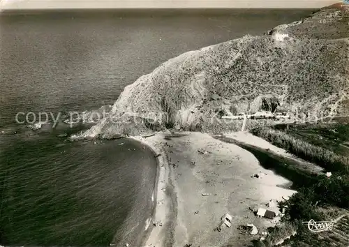 AK / Ansichtskarte Collioure_66 Plage de l Ouille vue aerienne Cote Vermeille vue aerienne 
