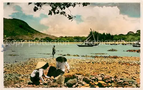 AK / Ansichtskarte Saint_Jacques_Saigon Cueillette des huitres 