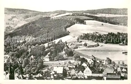 AK / Ansichtskarte Duszniki Zdroj_Bad_Reinerz Widok ogolny Panorama 