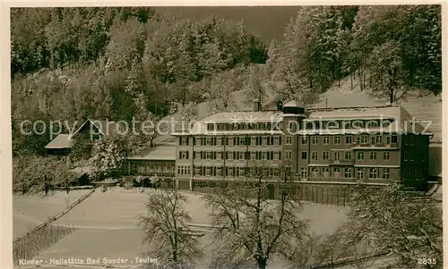 AK / Ansichtskarte Teufen_AR Kinder Heilstaette Bad Sonder Teufen_AR