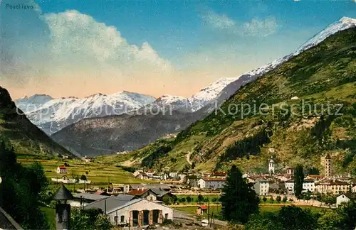 AK / Ansichtskarte Poschiavo_GR Panorama 