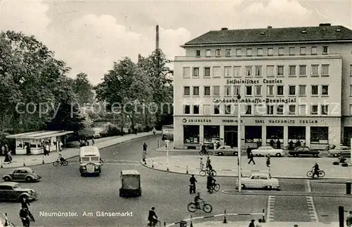 AK / Ansichtskarte Neumuenster_Schleswig Holstein Am Gaensemarkt Neumuenster