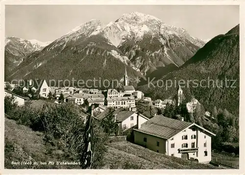 AK / Ansichtskarte Sent cun Piz S chalambert Sent