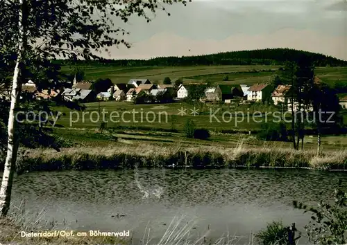 AK / Ansichtskarte Dietersdorf_Oberviechtach Panorama Dietersdorf Oberviechtach