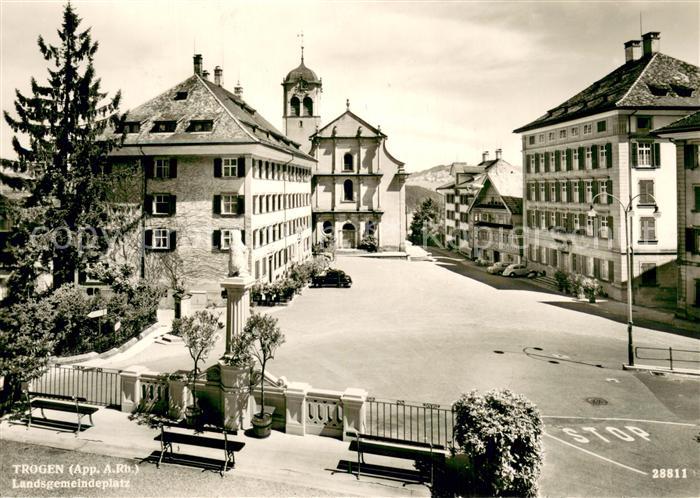 AK / Ansichtskarte Trogen_AR Landsgemeinde Trogen_AR Nr. bb08938