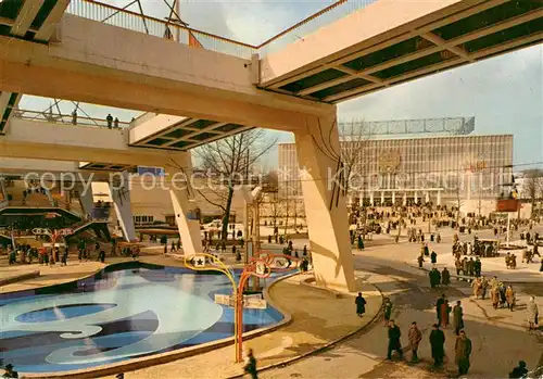 AK / Ansichtskarte Exposition_Universelle_Bruxelles_1958 Notionen Platz auf den Hintergrund der U.S.S.R 